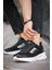 Mj 2155 Nefes Alabilen Bağcıklı Rahat Kalın Taban Erkek Sneaker 2
