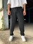 Premium Baggy Kargo Kumaş Pantolon Koyu Lacivert 4