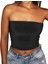 Gardıroza Kadın Straplez Crop Bluz Kısa Crop Askısız Crop Askısız Bluz 1