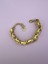 Çelik Iri Kare Geçişli Gold Bileklik (17-23 Cm) 1