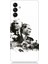 Samsung Galaxy A55 Uyumlu Siyah Beyaz Mustafa Kemal Atatürk Desenli Silikon Kılıf 1