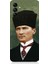 Samsung Galaxy A25 Uyumlu Mustafa Kemal Atatürk Desenli Silikon Kılıf 1