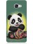 Samsung Galaxy A7 2016 Uyumlu Yavru Panda ve Renkleyip Desenli Silikon Kılıf 1