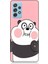 Samsung Galaxy A72 Uyumlu Sevimli Panda Desenli Silikon Kılıf 1