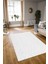 Dijital Baskılı Kaymaz Taban Yıkanabilir Sade Yolluk Mutfak Salon Halısı, N-Sade-02-Beyaz, 5