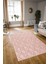 Dijital Baskılı Kaymaz Taban Yıkanabilir Sade Yolluk Mutfak Salon Halısı, N-Sade-28-Pembe, 1