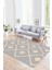 Dijital Baskılı Kaymaz Taban Yıkanabilir Sade Yolluk Mutfak Salon Halısı, N-Sade-07-Gri, 3