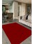 Dijital Baskılı Kaymaz Taban Yıkanabilir Sade Yolluk Mutfak Salon Halısı, N-Sade-08-Kırmızı, 1