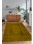 Dijital Baskılı Kaymaz Taban Yıkanabilir Sade Yolluk Mutfak Salon Halısı, N-Sade-45-Sarı, 3