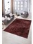 Dijital Baskılı Kaymaz Taban Yıkanabilir Sade Yolluk Mutfak Salon Halısı, N-Sade-37-Bordo, 2