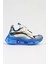 BNI-10017 Ithal Çocuk Bağcık Mekanizmalı Sneaker-Beyaz Mavi 1