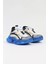 BNI-10017 Ithal Çocuk Bağcık Mekanizmalı Sneaker-Beyaz Mavi 2