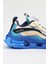 BNI-10017 Ithal Çocuk Bağcık Mekanizmalı Sneaker-Beyaz Mavi 4