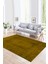 Dijital Baskılı Kaymaz Taban Yıkanabilir Sade Yolluk Mutfak Salon Halısı, N-Sade-45-Sarı, 4