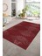 Dijital Baskılı Kaymaz Taban Yıkanabilir Sade Yolluk Mutfak Salon Halısı, N-Sade-34-Bordo, 3