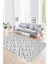 Dijital Baskılı Kaymaz Taban Yıkanabilir Sade Yolluk Mutfak Salon Halısı, N-Sade-04-Gri, 3