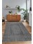 Dijital Baskılı Kaymaz Taban Yıkanabilir Sade Yolluk Mutfak Salon Halısı, N-Sade-45-Gri, 3