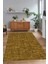Dijital Baskılı Kaymaz Taban Yıkanabilir Sade Yolluk Mutfak Salon Halısı, N-Sade-13-Sarı, 1