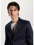 Man Slim Fit Keten Blazer Ceket 2