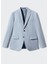 Esnek Kumaştan Slim Fit Takım Elbise Ceketi 5