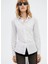 Slim Fit Çizgili Pamuklu Gömlek 1