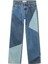 Düz Patchwork Jean 5