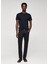 Mango Man Slim Fit Denim Efektli Serge Pantolon 4