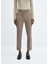 Kazayağı desenli skinny takım elbise pantolon 1