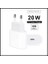 iPhone Tüm Serilere Uyumlu 20W Hızlı Şarj Seti Adaptör ve Type C Kablosu 11 12 13 14 Plus Pro 2