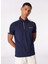 Discovery Expedition Lacivert Erkek Polo Yaka Basic Blok Polo T-Shirt D4SM-TST3241 1