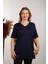 Boutique Arzu Inan Tunik V Yaka Kısa Kollu Yıtmaçlı 2