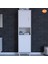 50 x 163,4 x 32,5 cm 2 Kapak 3 Bölmeli Kirli Çamaşır Dolabı Sepetli Banyo Dolabı 4