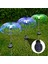 Jellyfish Solar Garden Lights Güneş Enerjili Bahçe Aydınlatması Denizanası Görünüm 2