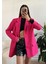 Pembe Oversize Blazer Ceket 24022 1