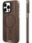 iPhone 15 Pro Max Kılıf Ahşap Desenli Wood Forest Serisi Kahverengi 3