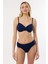 40705 Lacivert Toparlayıcı Bikini Takımı 1
