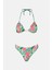 24569 Yeşil Desenli Bikini Takımı 4