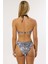 20522 Zebra Desenli Straplez Bikini Takımı 2