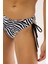 20522 Zebra Desenli Straplez Bikini Takımı 4