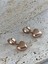 Rose Gold Kalp Çelik Küpe 1
