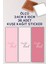 Özel İsimli Pembe 3lü Set 36 Adet Madlen Çikolata Etiketi Yapışkanlı 3,4 x 10CM Kuşe Sticker Ekose Desen 1