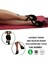 4 Çift Bambu Siyah Kaymaz Taban Silikon Baskılı Yoga Fitness Pilates Ve Aktivite Kadın Çorabı 2