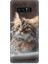 Samsung Galaxy Note 8 Uyumlu Banyo Yapan Kedi Desenli Silikon Kılıf 1
