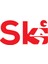 Ski Kayakçı Kırmızı 17X10 cm 1