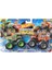 FYJ64/HWN52 Hotwheels Monster Trucks Güçlü Ikili Arabalar - 1:64 Gotta Dump Wıll It Trash All 1