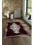 Dijital Baskılı Kaymaz Taban Yıkanabilir Mermer Yolluk Mutfak Salon Halısı, N-Mermer-09-Bordo, 1