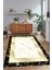 Dijital Baskılı Kaymaz Taban Yıkanabilir Mermer Yolluk Mutfak Salon Halısı, N-Mermer-18-Gold, 5
