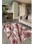 Dijital Baskılı Kaymaz Taban Yıkanabilir Mermer Yolluk Mutfak Salon Halısı, N-Mermer-02-Bordo, 4