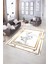 Dijital Baskılı Kaymaz Taban Yıkanabilir Mermer Yolluk Mutfak Salon Halısı, N-Mermer-05-Gold, 2
