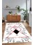 Dijital Baskılı Kaymaz Taban Yıkanabilir Mermer Yolluk Mutfak Salon Halısı, N-Mermer-20-Bordo, 5
